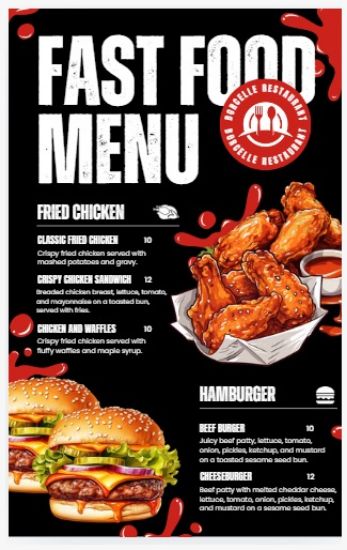 Picture of Menu Design in Nepal - Per page